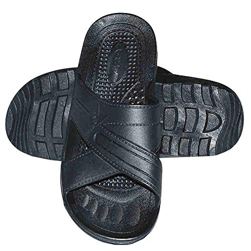 JINZFJG-SX Anti-Static Black Slippers SPU Labratory Supplier Unisex Non-Slip Soft Sole One-Piece Shoes Breathable Slippers