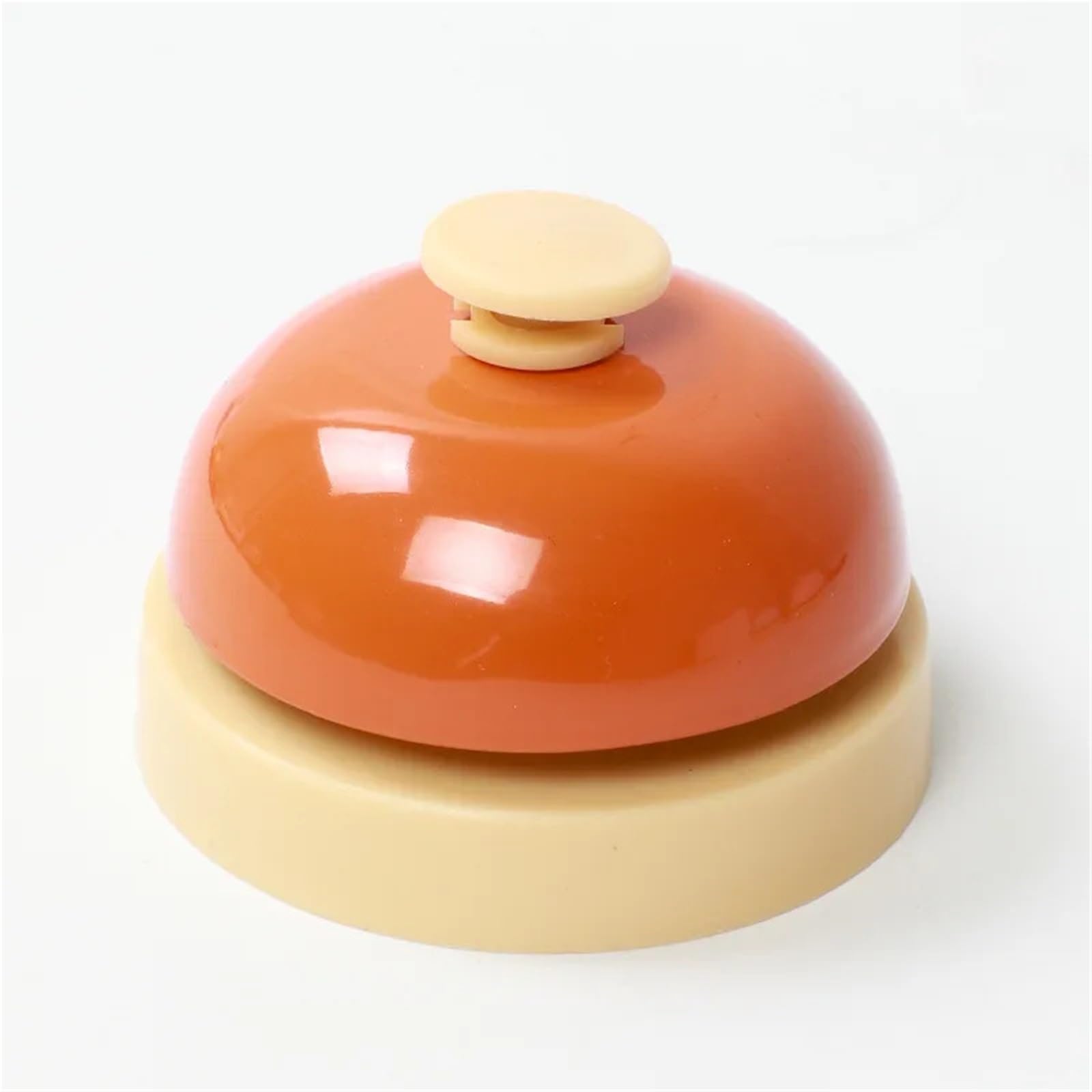 Gbrcen Brown Khaki Desk Bell 20Pcs Call Bell, Desk Service Bell For The Porter, Hotels, Schools, Restaurants, Reception Areas, Hospitals, Warehouses For Hotel Restaurant Receptio(Brown Khaki)
