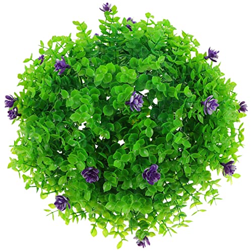 Garden Decorative Grass Balls Party Supplies Simulation Topiary Balls Artificial Plant Topiary Ball Eucalyptus Leaf Decorative Balls Artificial Eucalyptus Topiary Balls Party Favor