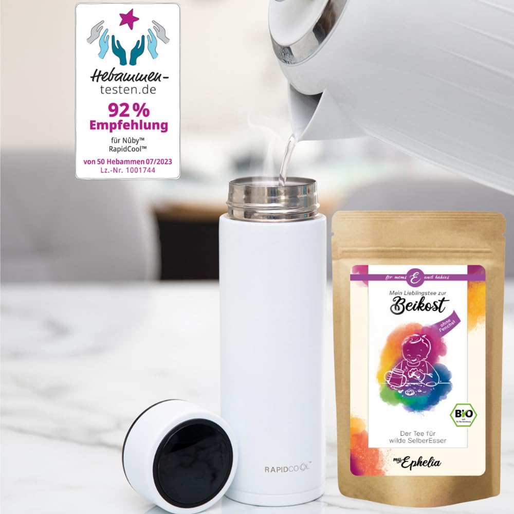 myEphelia Bio Babytee & Kindertee [Ohne Fenchel] zur Beikost, 55 Tassen