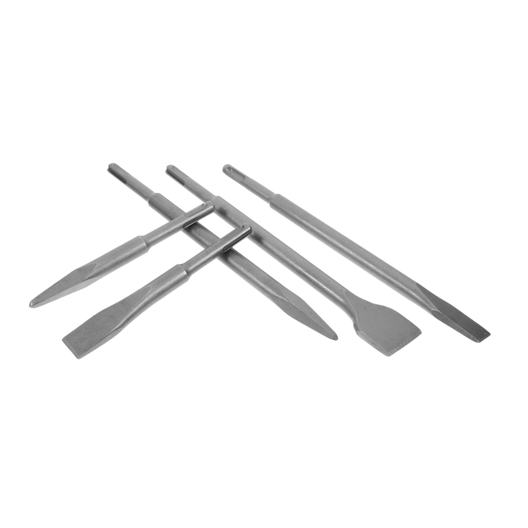 PartyKindom 5pezzi Punte Scalpello Per Trapano Percussione Accessori Per Muratura e Calcestruzzo Scalpelli Per Progetti Di Costruzione e Ristrutturazione Con Custodia Portatile Per Facile