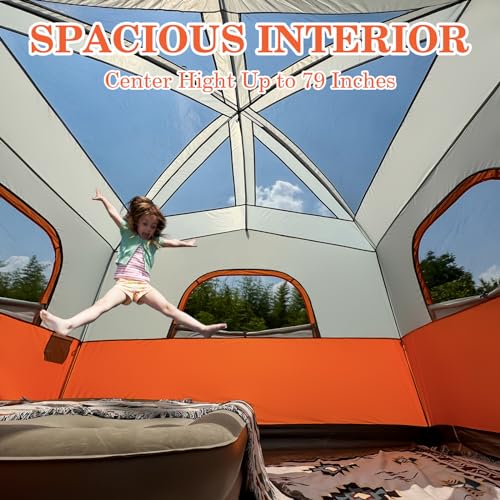 Tent-6-Person-Tents-for-Camping-Waterproof-Easy-Setup-Camping-Tent-with-Rainfly-Portable-Large-Family-Cabin-Tent-with-5-Large-Mesh-Windows-and-Carry-Bag-for-Outdoor-Camping-Hiking