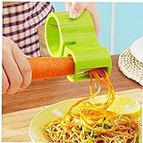 TOSSPER 1pc Vegetable Spiralizer Spiral Slicer Noodle Pasta Spaghetti Spirals Maker Cutter Peeler...
