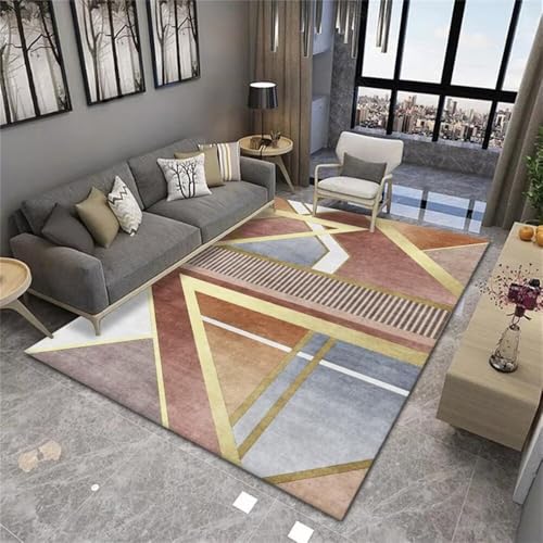 Kunsen Alfombra recibidor Alfombra recibidor Los diseños geométricos Triangulares Irregulares Son fáciles de cuidar alfombras Entrada 60X90CM