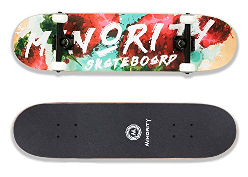 MINORITY 32inch Maple Skateboard (Berry)