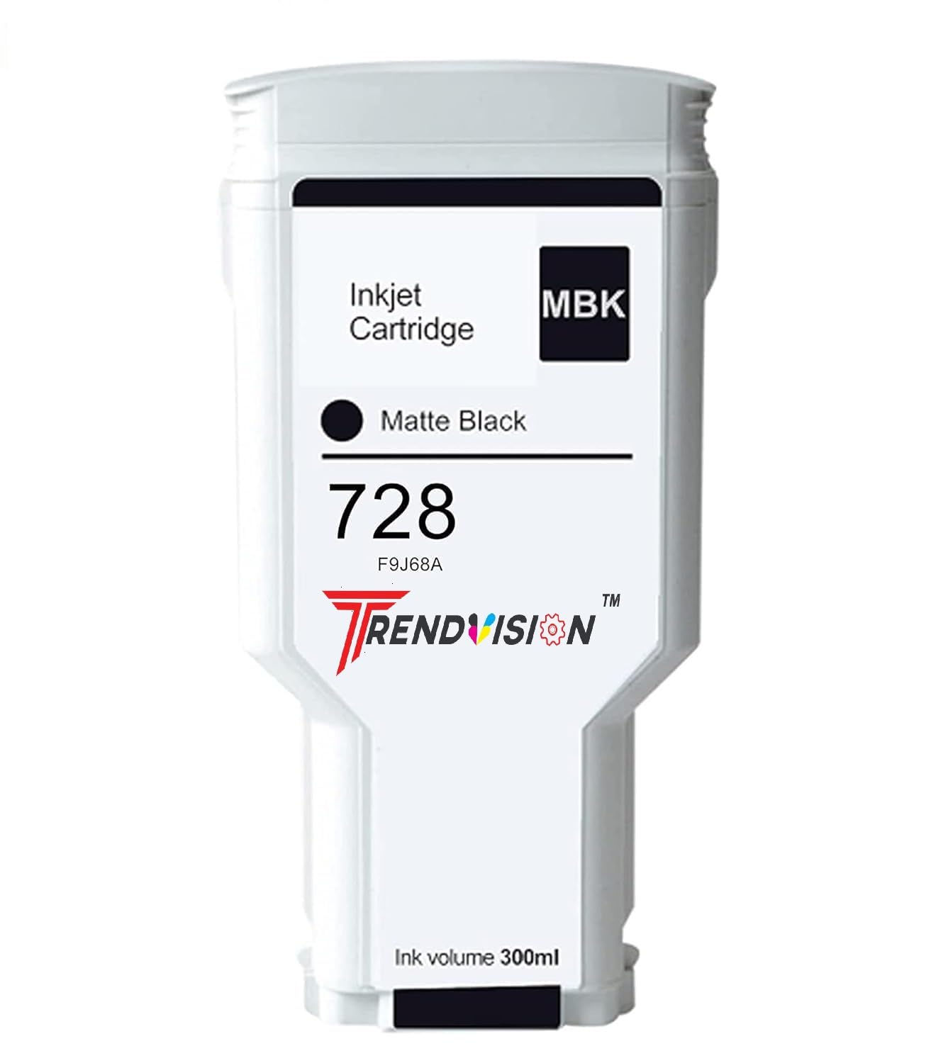 728 (300ML) Matte Black Toner Cartridge | Compatible with HP DesignJet T830, T730 Plotter,, Reliable Printing for Large Format Documents