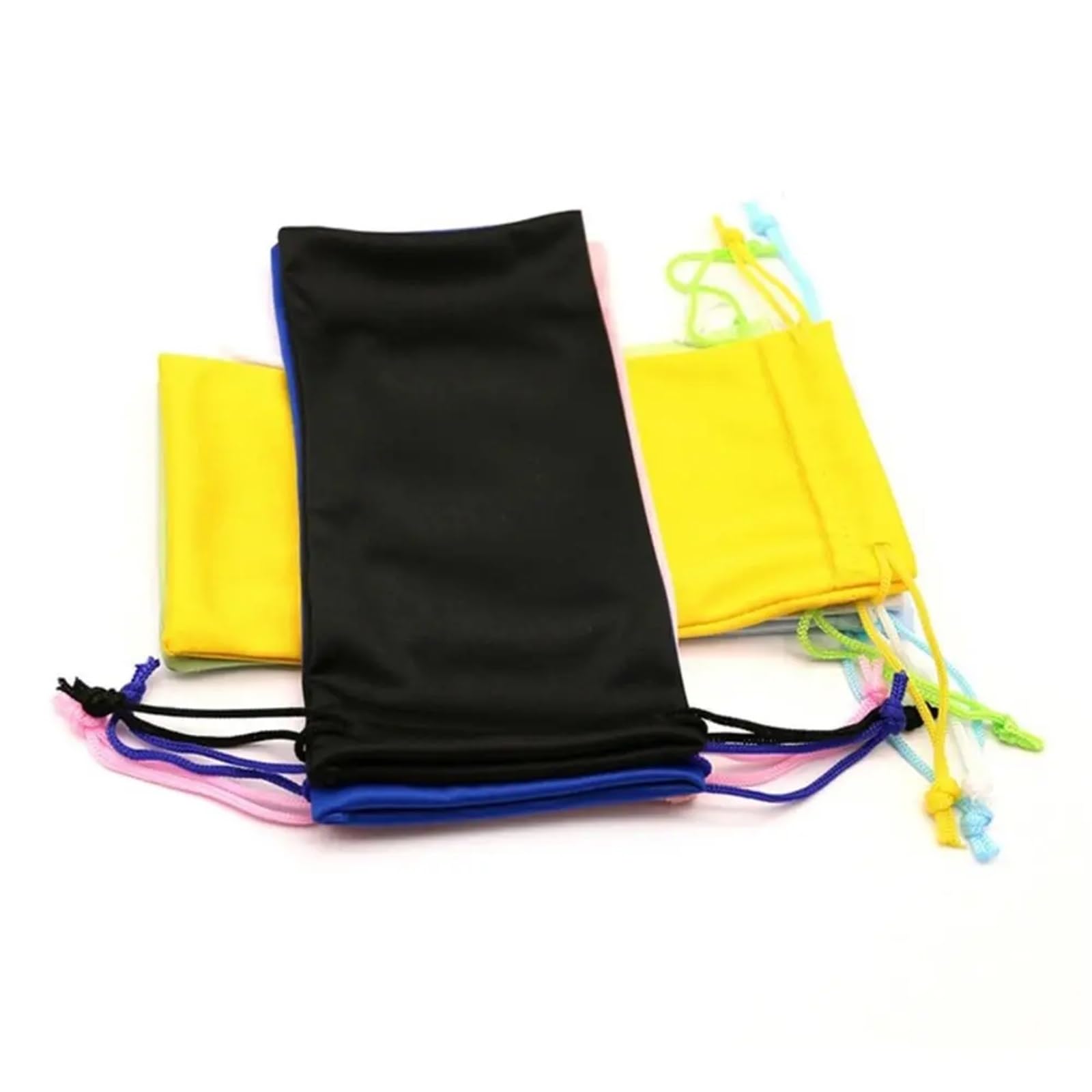 Lot de 36 pochettes à lunettes avec cordon de serrage pour lunettes de