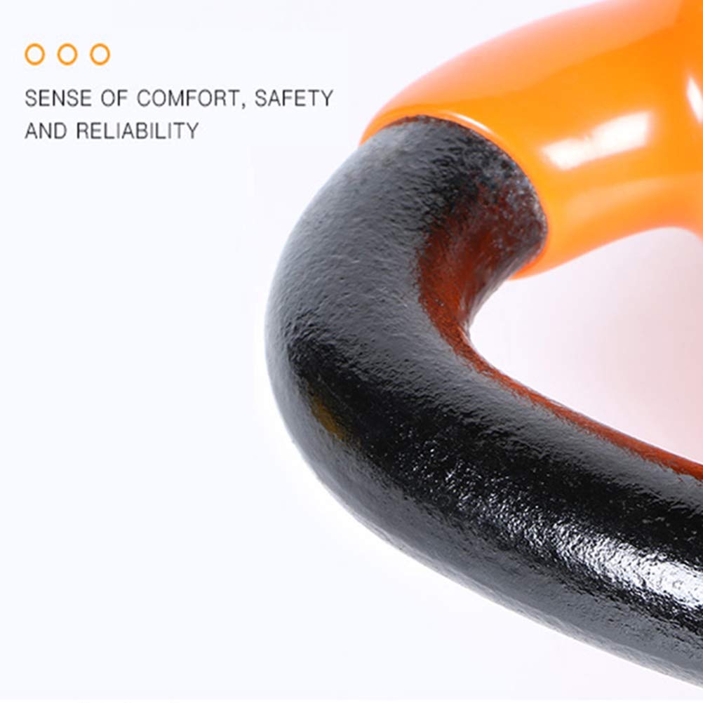 GYHOME Pesas Rusas De Hierro Fundido, Kettlebells De Gimnasia Deportiva para El Hogar, Dispositivo De Entrenamiento con Pesas De Flexiones De Sentadillas, 2.3-16 Kg (Size : 2.3kg/5lb)