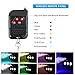 MVPower Fog Machine, 500W Smoke Machine with LED Lights and Wireless Remote Control for Christmas Halloween Parties Weddings Stage, Black