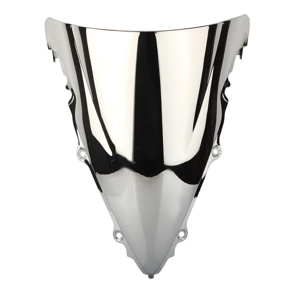 Pare-Brise ABS de Qualité Supérieure Couleur Argent pour Moto YZF R6 03-05