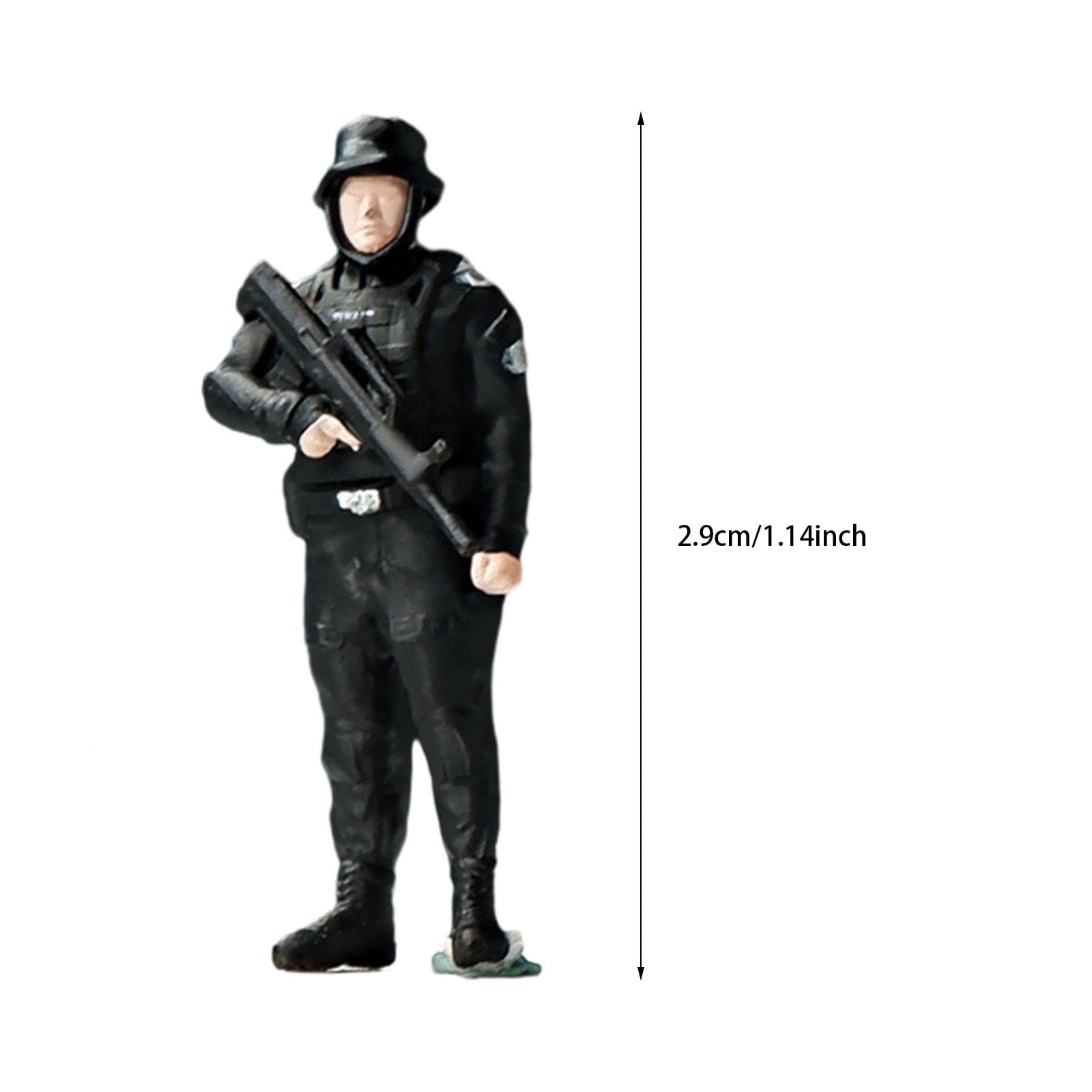 1/64フィギュア　ミニスカ女性警察官セット(2体) 1/64フィギュア ミニスカ女性警察官セット(2体)