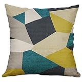  Irrégulière géométrique Housse de Coussin décor de Chambre Motif imprimé 60x60 Polyester taie d\'oreiller canapé taies d\'oreiller Livraison directe