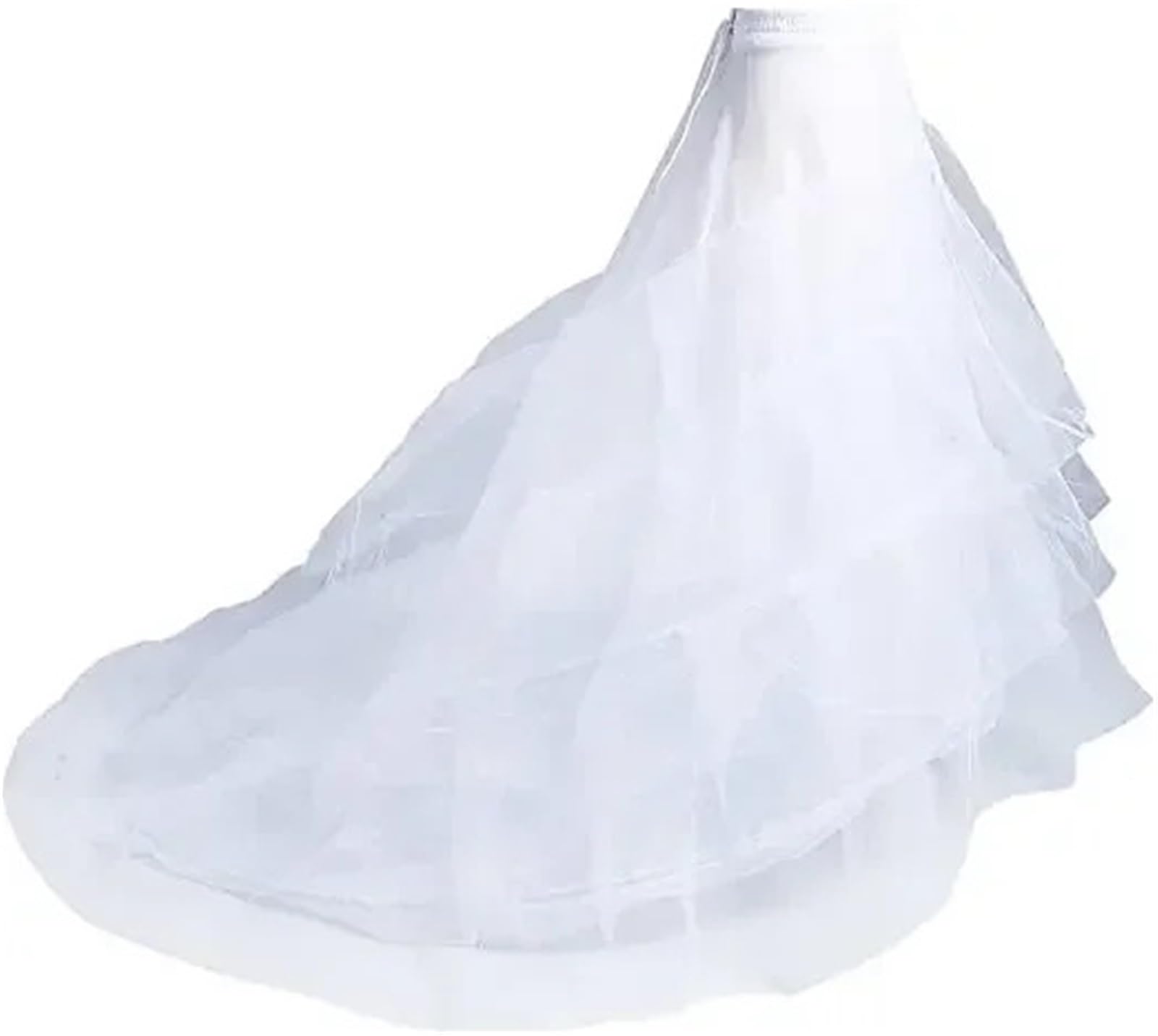 Damen Trompetenunterrock Klassische Frauen Trompete Meerjungfrau Fischschwanz Petticoat Krinoline Unterrock Slips Bodenlangen for Hochzeit Kleid Ballkleid