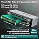 RDS Autoradio Bluetooth,Wistrue FM/AM/7 Farben Autoradio mit Bluetooth Freisprecheinrichtung, 1Din Auto Radio mit USB/AUX/SD/MP3 Player Kompatibel mit iOS und Android(Mehrfarbig)
