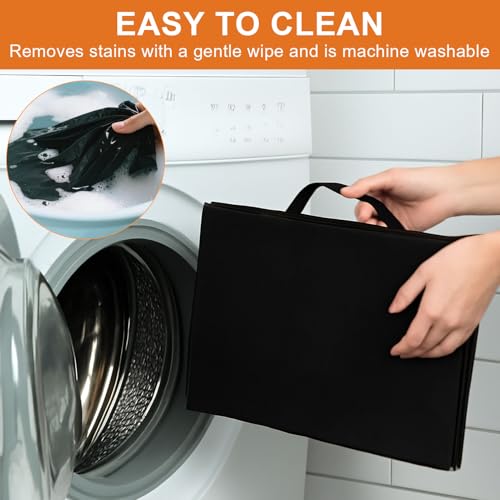 Image of Toaster Oven Air Fryer Cover, Heat-Resistant Waterproof Dust-proof Kitchen Appliance Covers Compatible with Breville Smart Oven Air Fryer Pro BOV845BSS Nuwave Bravo Air Fryer Toaster Smart Oven
