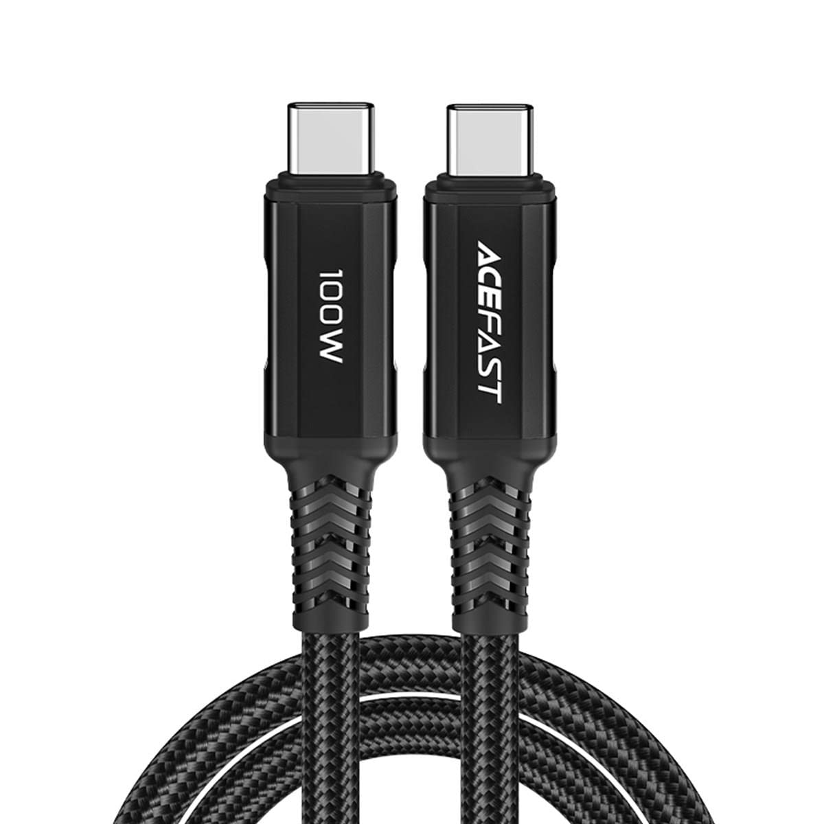 Acefast USB-C to USB-C 2 Metre Kablo 5A -100W Güç PPS 2.0 - Super Hızlı Şarj - Apple Uyumlu Type-C Şarj Data Kablosu - C4-03