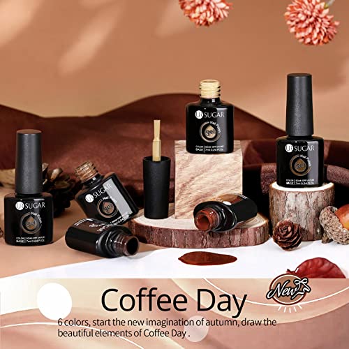 UR SUGAR Smalto Semipermanente Kit, 6 Pezzi Colori...