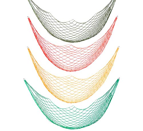 Hamaca De Nylon Portátil para Jardín, Cama Colgante De Nylon para Camping Al Aire Libre, Columpio Neto, Hamaca para Camping, Hamaca, Silla De Hamaca (Rojo)