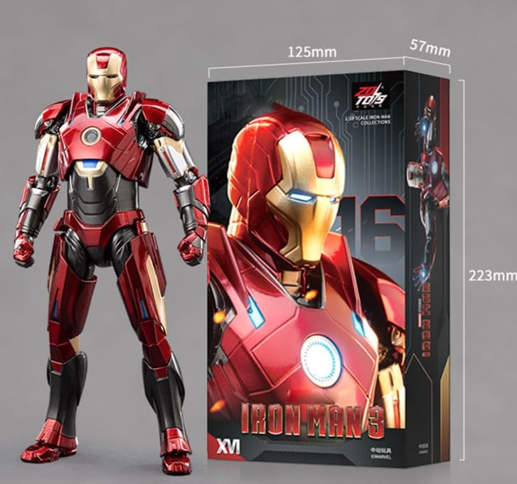 Amazon.co.jp: 「AC] 中動玩具 ZHONGDONG ZDTOYS 1/10 アイアンマン