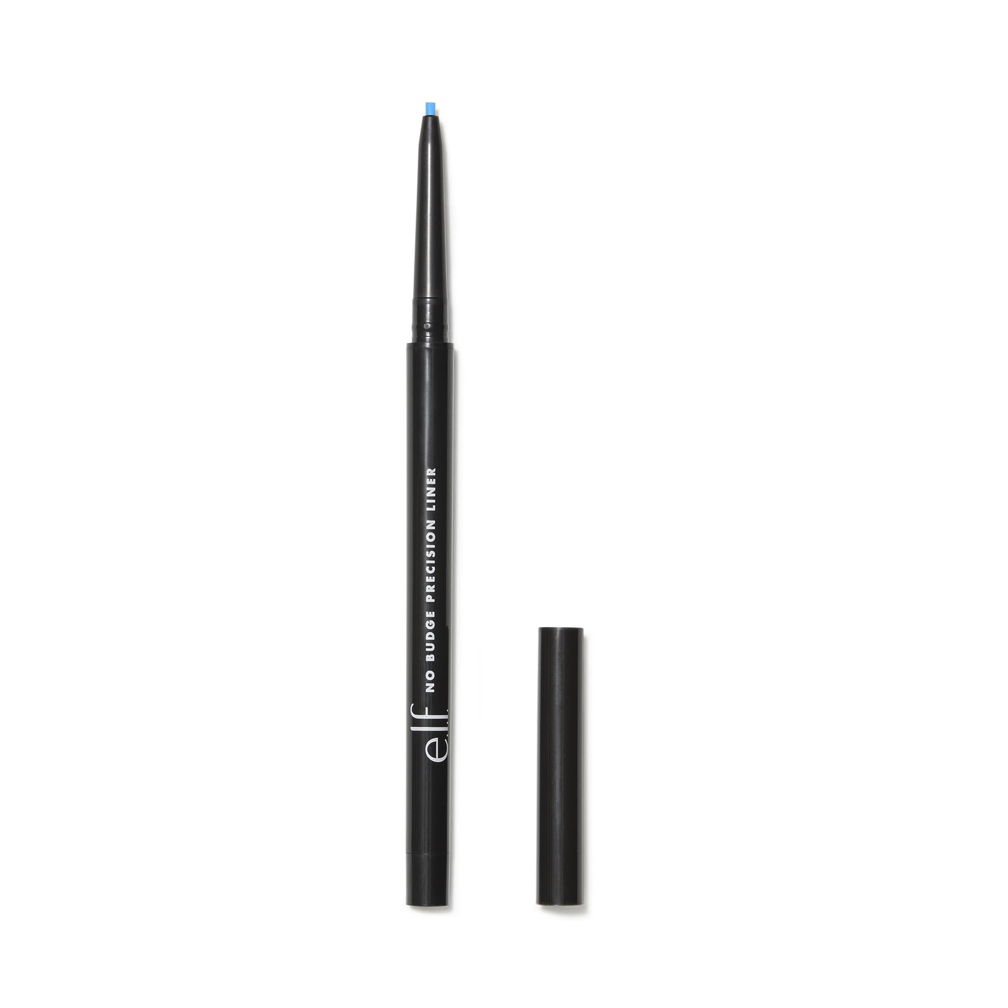 e.l.f. No Budge Precision Eyeliner, Langanhaltender, cremiger Eyeliner mit ultrafeiner Spitze für präzises Auftragen, Vegan & Tierversuchsfrei, Cerulean
