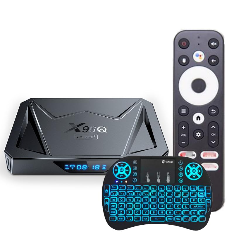 Amazon | CHROX TV ボックス、X96Q PRO+ Android 14.0 スマート