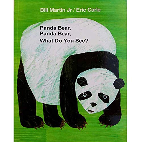 Brown BEARs What Do You See By Bill Martin Jr. Educational English Picture Book Learning Card Story Book For Baby Kids Children (Panda)