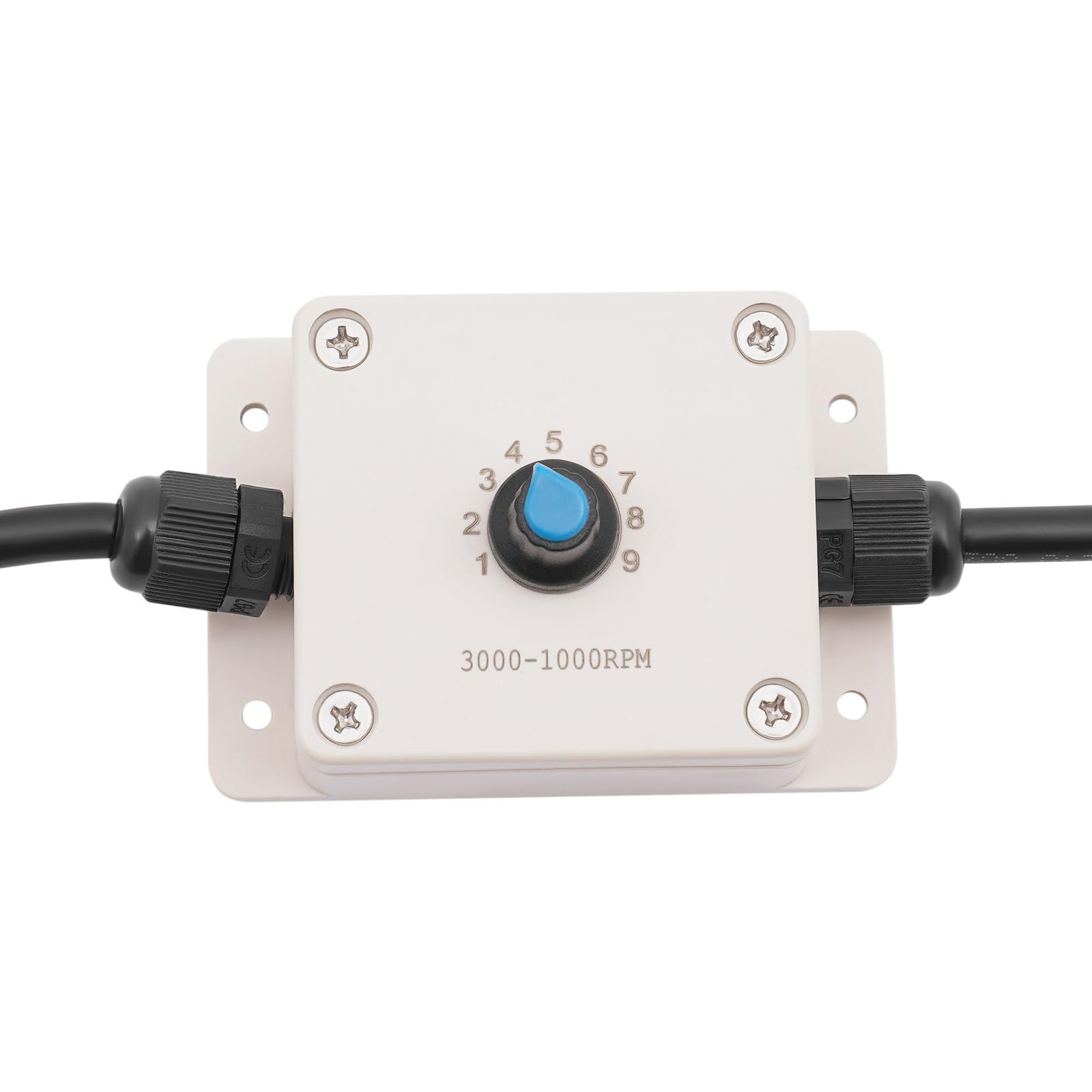 40/50/60W Vibrationsmotor, Bürstenlos Elektrischer Rüttelmotor 1000~3000 U/min Einstellbare Geschwindigkeit 0,108 A/ 0,175 A/ 0,184 A für Bergbau Metallurgie Kohle Strom Medizin Gießen (60W)