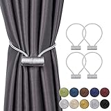 wohnzimmer ideen einrichtung ➤【Paket umfassen】-- 1 Paar Magnetische Vorhang Raffhalter, Größe:Länge des Seils: 40 cm, Durchmesser: 3cm.