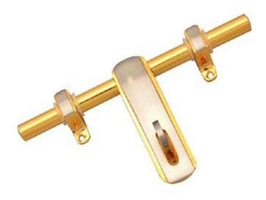 Brass Dead Bolts - Security Locks for Doors & Cabinets -6 Brass Dead Bolts - Security Locks for Doors & Cabinets -6