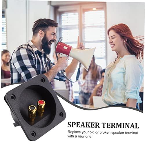 Terminal de conectores para altavoz en caja de ABS de 2 piezas para equipos de audio inalámbricos 5