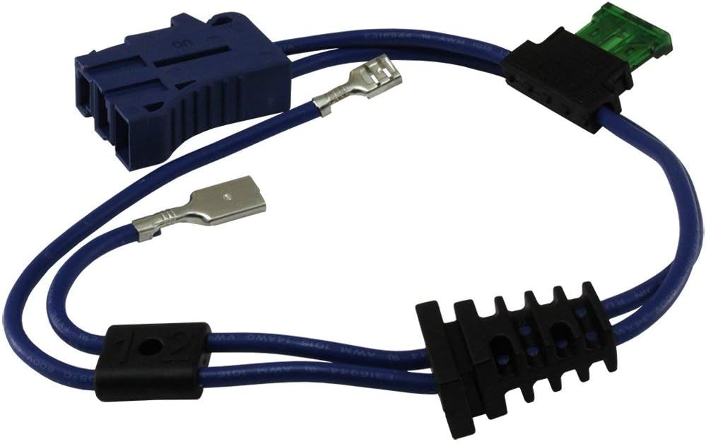 New Blue Peg Perego Battery Side Connector - 12v Gaucho, Gator, Sportsman
