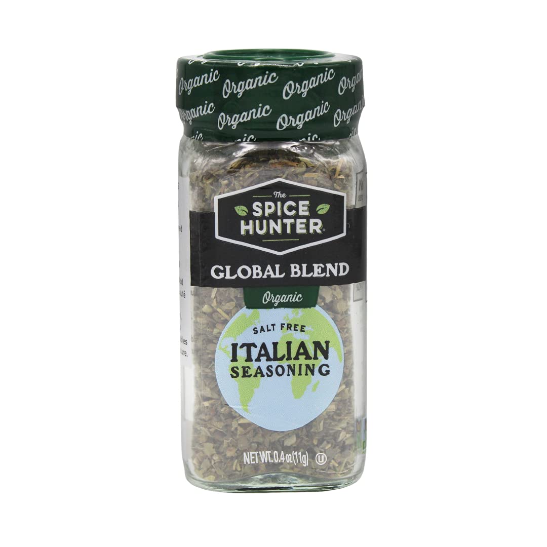 The Spice Hunter Italian Seasoning, Organic, 0.4-Ounce Jars (Pack of 6)