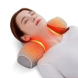 【理学療法士推薦】Meikaso 首 ストレッチ 首枕 ネックピロー 伸ばす 枕 ネックスピロー低反発 温熱機能搭載 5段階温度調節 首筋 首全体温熱・部位別加熱対応 ストレート 肩 肩甲骨 体に寄り添うサポート 通気性設計 夏冬兼用・通気性素材 アップグレード ハイエンド 誕生日プレゼント 男性 女性 ギフト 母の日 父の日 敬老の日 [並行輸入品]