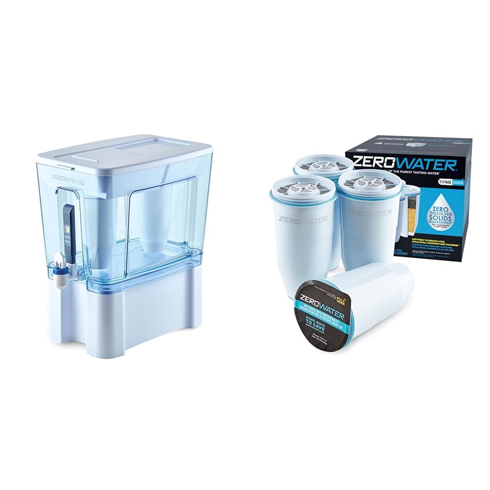 Amazon.com: ZeroWater 52-Cup Ready-Read 5-Stage Water Filter