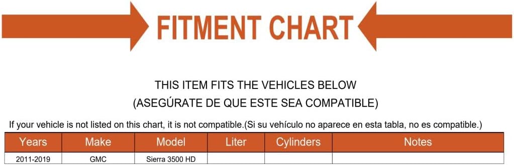 Replacement Rear Wheel Seal Kit Mechanics Choice for 2011-2019 GMC Sierra 3500 HD RWD, 4WD
