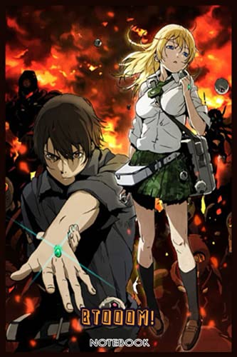 Btooom!: NOTEBOOK FOR MANGA FANS ( 6 x 9 ) 120 PAGES - GIFT IDEAS image 2