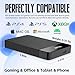 YOTUO Portable External Hard Drive Storage Expansion Mobile HDD USB 3.0 for PC, Mac, Desktop, Laptop, PS4, PS5, Xbox One X/S, Xbox 360, Xbox Series X/S, Office & Game (Black, 500GB)