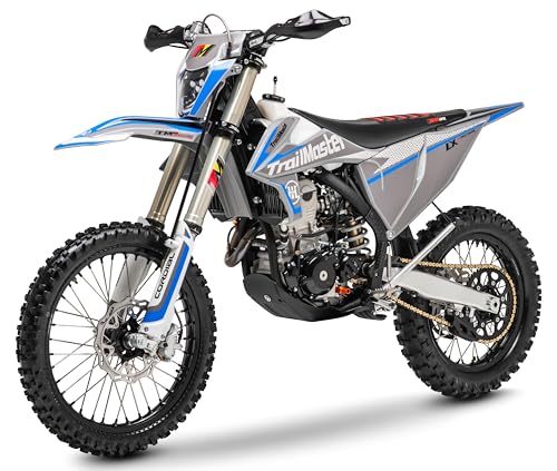 Trailmaster JHL Pro-Series High-Performance LX300 PRO Racing Ready Mid-Size Electric Start Dirt Bike (Blue)