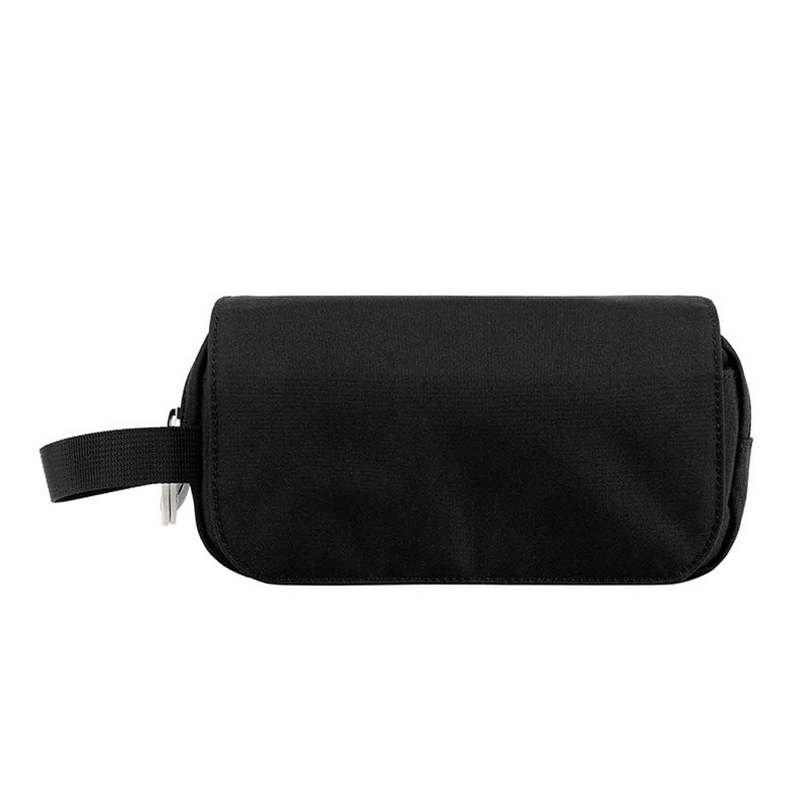 Astuccio Scuola Media Astucci Scomparti Bambina Ragazza Ragazzo Leggero Alta Capacità Multistrato Per Studenti Con Cerniera (black,20x6x10cm)