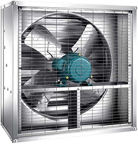 Thick Stainless Steel Industrial Ventilation Extractor, Copper Motor Negative Pressure Axial Exhaust Commercial Air Blower Fan, Power-saving Louver Centrifugal Blower, Factory, Greenhouse Cultivati