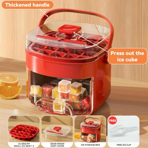 Machine à glaçons anti odeur double couche pour libérer la glace net - 3