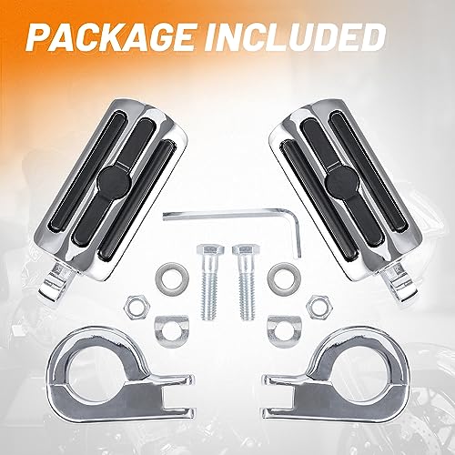 Oumurs 2146HL02701 1-1/4 Inch Motorcycle Foot Pegs thumb #7