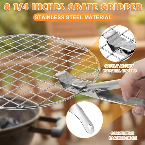 Set Kit 5 Piezas Limpieza Parrilla Carbón Acero Inox miniatura 5