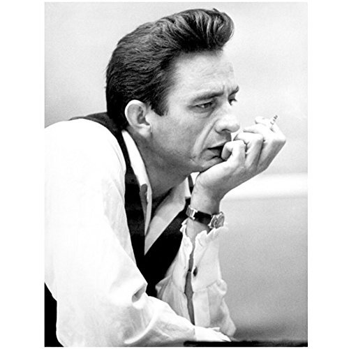 Johnny Cash Black And White Portrait