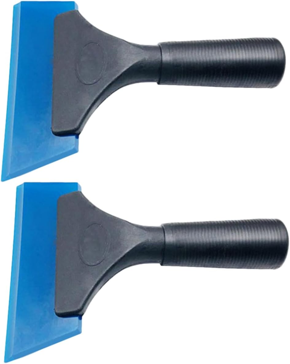 2pcs Outdoor Window Cleaner Tool Car Razor Rv Car Interior Accessories Vinyl Wrap Scraper Window Decals Scraper