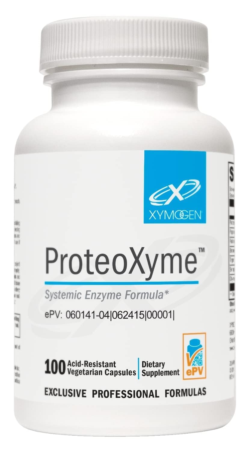 XYMOGEN ProteoXyme, 100 Capsules
