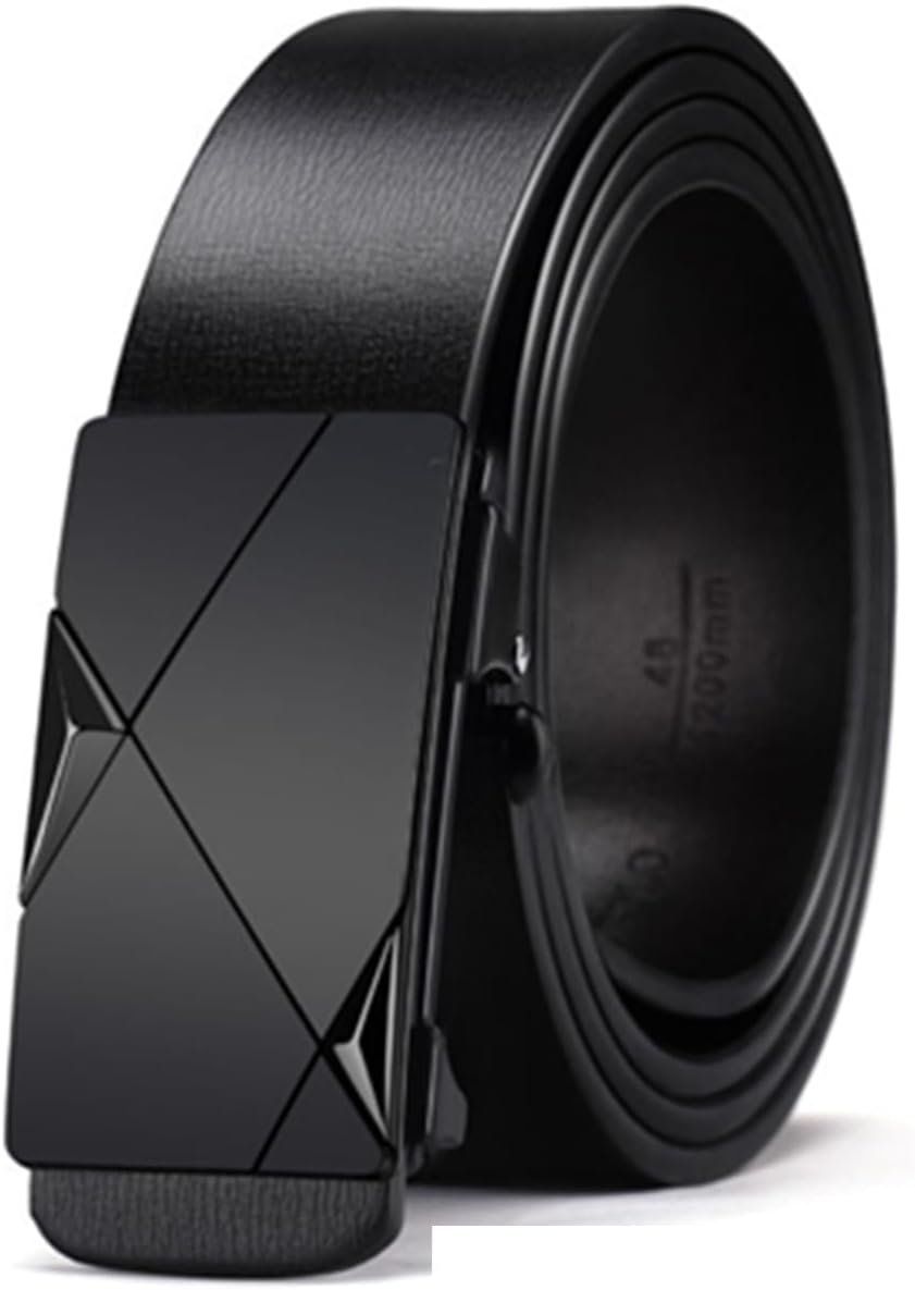 C-black Buckle Black Belt 9016