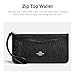 Coach Crossgrain Leather Zip Top Wallet