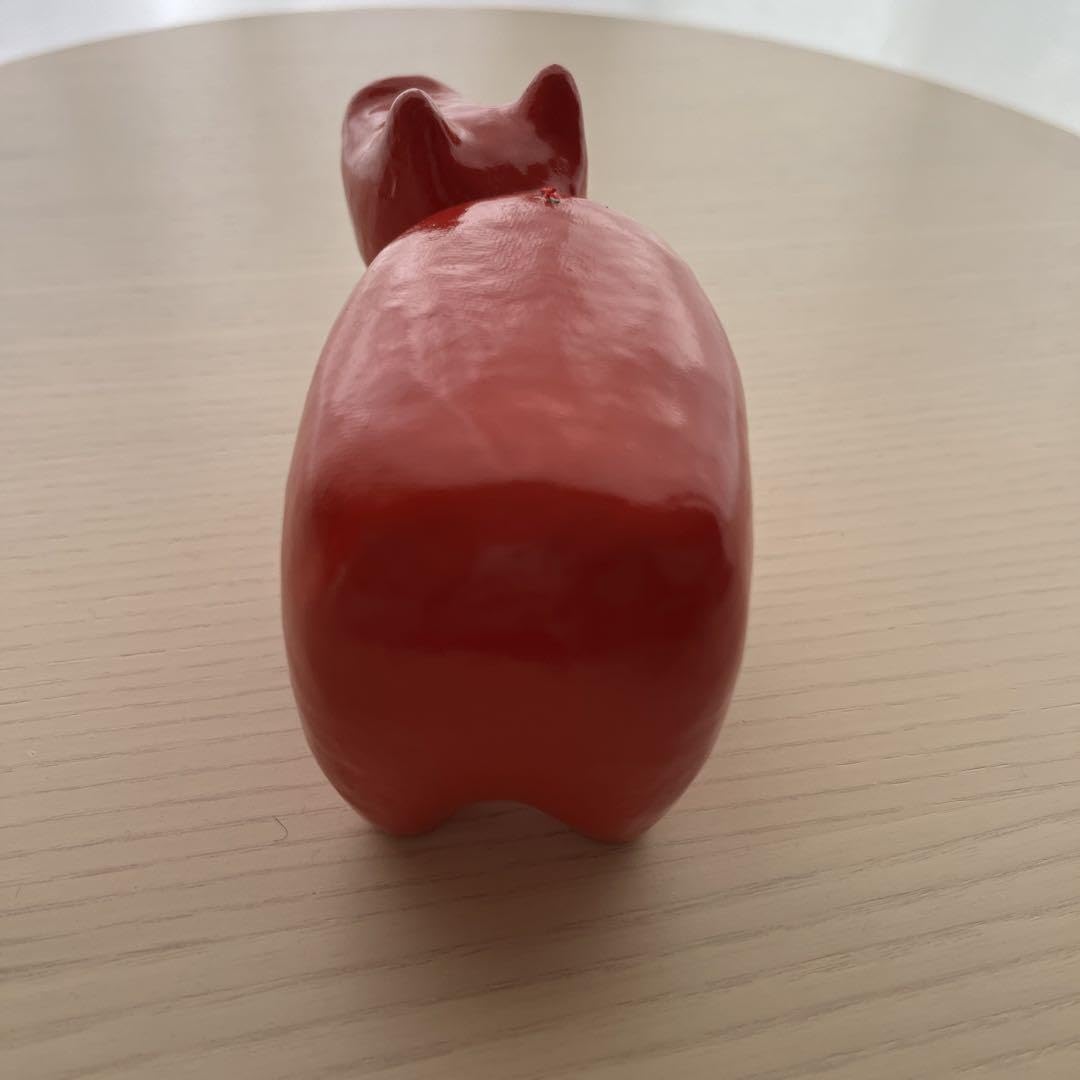 Amazon.co.jp: 赤べこ 無地 赤 : おもちゃ