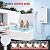 Propane Water Heater 4.2 GPM 16L Outdoor Portable Tankless Water Heater 81891 BTU/Hour with Digital Display Battery Ignition 5 Mode Shower Head Instant On Demand Hot Water for RV Camping Cabin